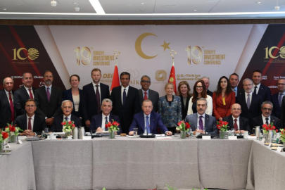Cumhurbaşkanı Erdoğan, New York'ta iş adamlarıyla bir araya geldi