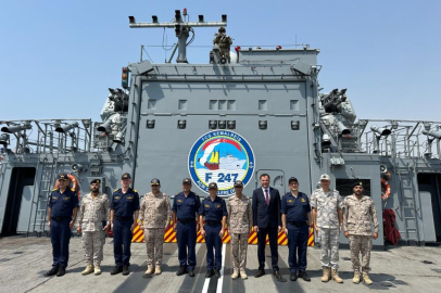 TCG Kemalreis fırkateyni Suudi Arabistan’da