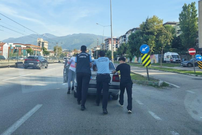 Bursa zabıtasından örnek davranış