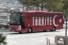 Milliler Bursa'ya geldi