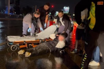 Bursa'da kazada yaralanan şahsın tavırları dikkat çekti