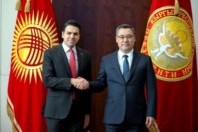 Cumhurbaşkanı Caparov, TİKA Başkanı Eren’i kabul etti