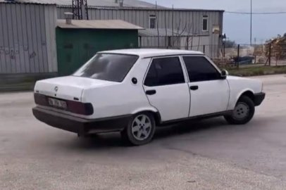 İnegöl'de drift atan sürücüye 165 bin TL ceza