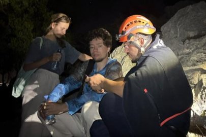 Ormanlık arazide kaybolan 2 turiste AFAD eli