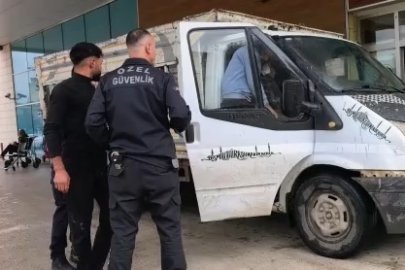 Bursa'da kamyonetten yere çakıldı, hastaneye kaldırıldı