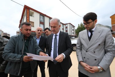 Cerrah Mahallesi'nde sathi kaplama çalışması başladı