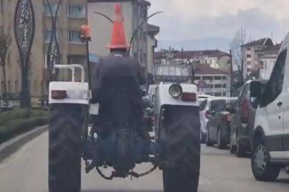 Dubalı sürücü kameralara yakalandı