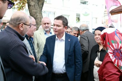 Başkan Erkan Aydın halkla iç içe olmaya devam ediyor