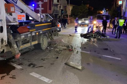 İnegöl’de motosiklet kazası can aldı: 1 ölü, 1 ağır yaralı