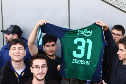 Ederson sarı-lacivertli taraftarla buluştu