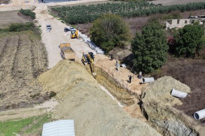 Büyükşehir'den Görükle'de yeni yola yeni altyapı