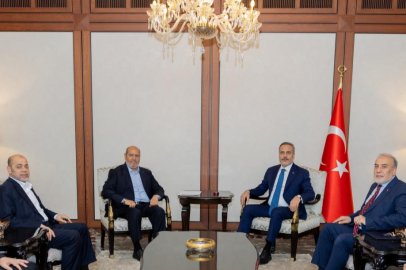 Bakan Fidan Hamas heyeti ile bir araya geldi
