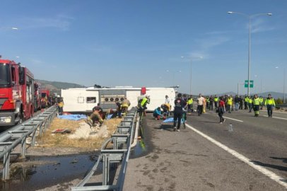 Manisa'da katliam gibi kaza! Çok sayıda ölü var