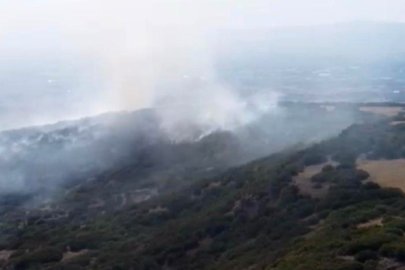 Ormanlık alanda çıkan yangın kontrol altına alındı