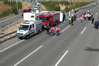 Manisa'da katliam gibi kaza! Çok sayıda ölü var