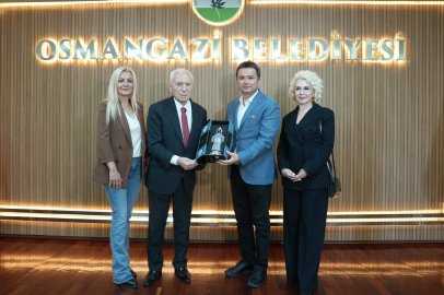 Başkan Aydın ve Mehmet Haberal’dan tarih buluşması