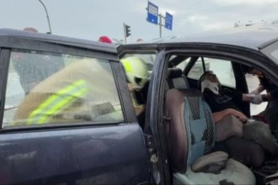 Bursa-Yalova kara yolunda korkunç kaza: 2 yaralı