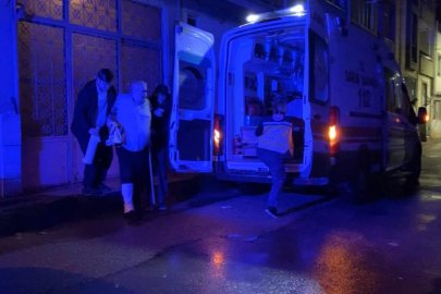 İnegöl'de alev alan oksijen tüpü yaşlı adamı hastanelik etti