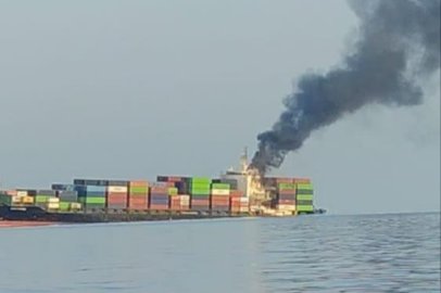 Mayına çarpan gemi Hürmüz Boğazı’na gömüldü