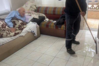 Bursa’da yağmur suları apartmanları bastı