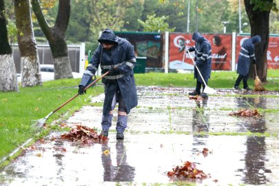 Osmangazi'de sonbahar temizliği