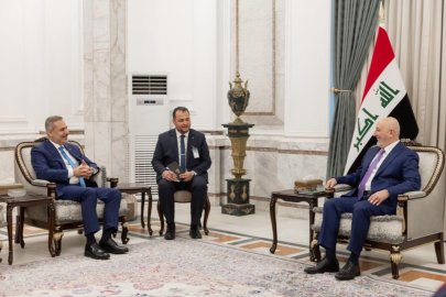 Bakan Fidan, Irak Cumhurbaşkanı Amedi tarafından kabul edildi