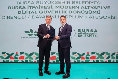 Bursa Büyükşehir’in itfaiye yatırımlarına ulusal ödül
