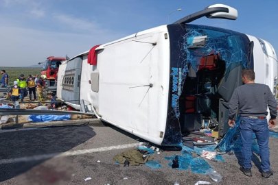 Manisa'daki tur otobüsü kazasında ölü sayısı 12'ye yükseldi