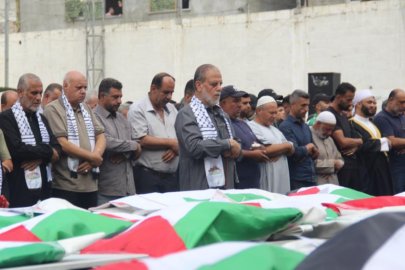 3 yıl sonra enkazdan çıkarılan 75 Filistinli için cenaze töreni