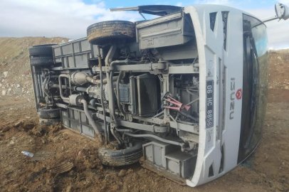 Cezaevi nakil aracı devrildi: 7 yaralı