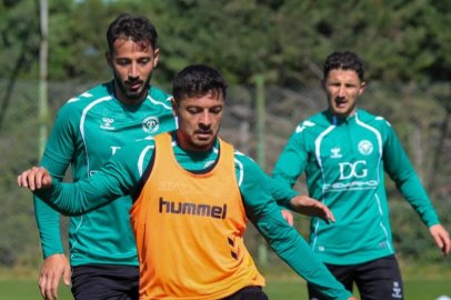 Konyaspor, Gençlerbirliği maçı hazırlıklarına başladı