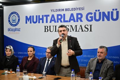 Başkan Yılmaz, Muhtarlar Günü'nde muhtarlarla buluştu
