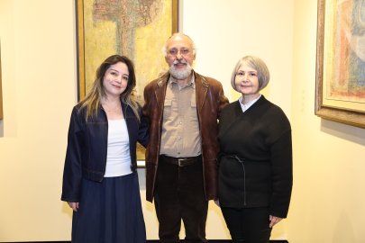 'Bedri Rahmi Eyüboğlu Yaşıyor' sergisi söyleşiyle tamamlandı