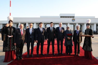 TBMM Başkanı Kurtulmuş Kırgızistan'da