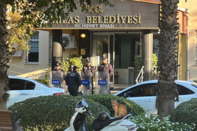 Milas Belediyesine operasyon