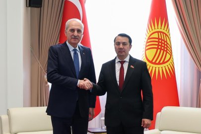 TBMM Başkanı Kurtulmuş, Mamataliev ile görüştü