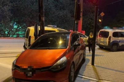 Bursa'da alkollü sürücü polisten kaçarken kaza yaptı