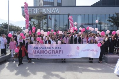 Bursa’da kadın sağlığı için anlamlı farkındalık