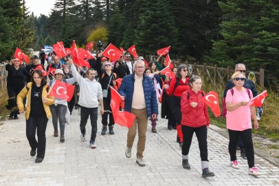 Osmangazi'den Uludağ'a Cumhuriyet yürüyüşü