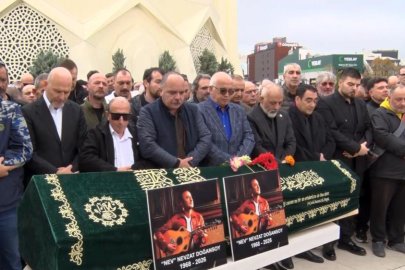 Sevilen sanatçı son yolculuğuna uğurlandı