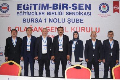 Eğitim-Bir-Sen Bursa 1 Nolu Şube’de Yazıcıoğlu dönemi