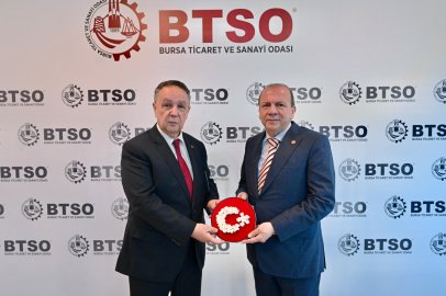 Alfatlı'dan BTSO'ya hayırlı olsun ziyareti