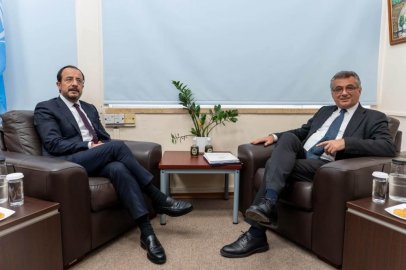 Cumhurbaşkanı Erhürman ile Hristodulidis bir araya geldi
