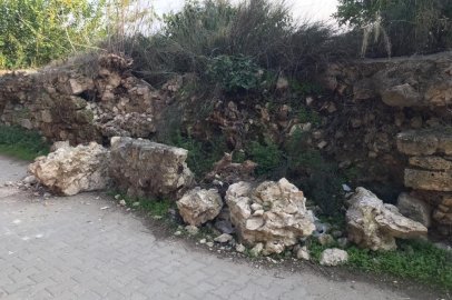 İznik’te 2 bin yıllık su kemeri çöküyor
