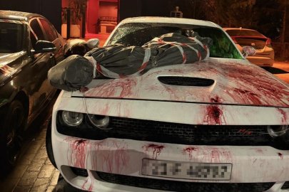 'Ceset ve kan lekesi' görünümlü araç polisi harekete geçirdi