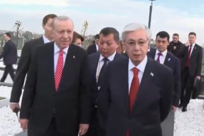 Erdoğan ve Türk dünyası liderleri Medeniyet Parkı’nda fidan dikti