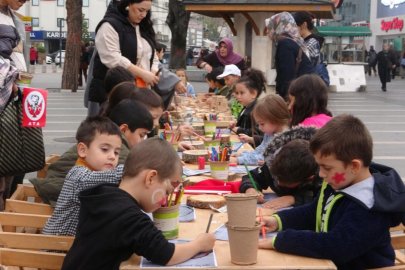 'Yeşil Vatan Tırı' Bursa'da çocuklarla buluştu