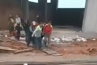 Bursa'da inşaatta korkutan kaza: Hastaneye kaldırıldı