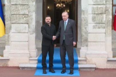 Erdoğan, Zelenski'yi ağırladı