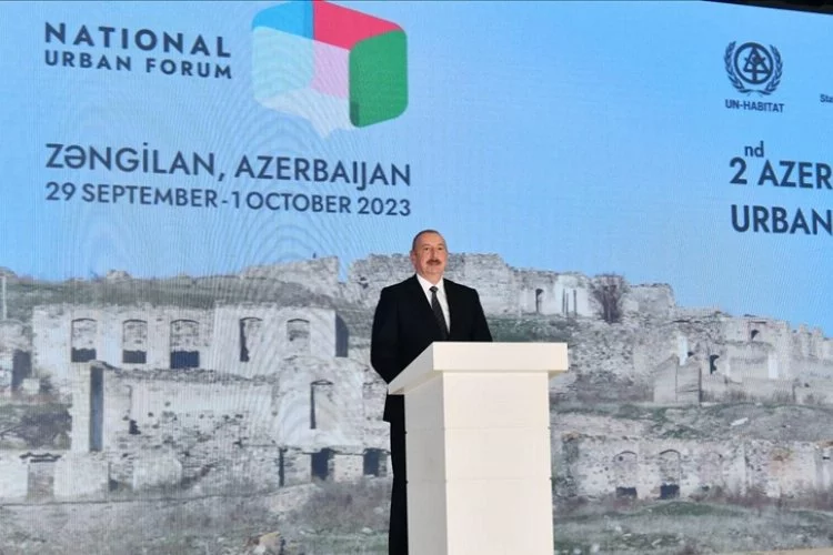 Aliyev: Kafkasya'da barış ve istikrar istiyoruz